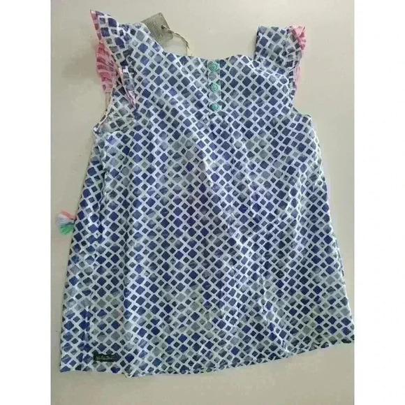 Matilda Jane Wandering Waters Top Womens Size M Sleeveless Tassels Pullover - Picture 5 of 9